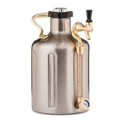 GrowlerWerks™ uKeg™ colore acciaio lt 3,8