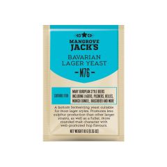 Lievito secco Mangrove Jack's Bavarian Lager M76 - 10 g