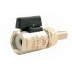 Rubinetto inox 5/8'' con portagomma